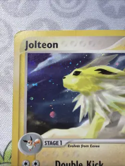 Jolteon Holo - Ex Sandstorm (6/100) - ENG - Wotc Pokemon Vintage DMG Crease - Image 2