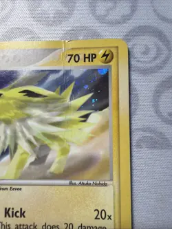 Jolteon Holo - Ex Sandstorm (6/100) - ENG - Wotc Pokemon Vintage DMG Crease - Image 3