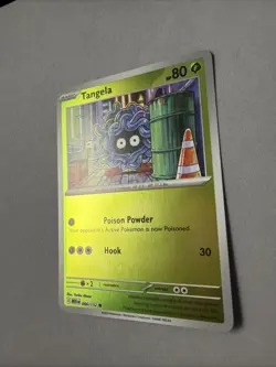 Pokemon TCG * Mega Evolution * 6/132 Tangela REVERSE HOLO COMMON * FRESH PK - Image 2