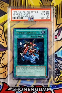 Yu-Gi-Oh! ARMED CHANGER 1st Ed ELEMENTAL ENERGY EEN-EN045 PSA 10 Ultimate... - Image 1