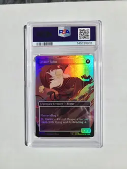 MTG Avatar PSA 10 GEM MINT Foil The Legend of Roku 2025 Borderless Card #0357 - Image 4