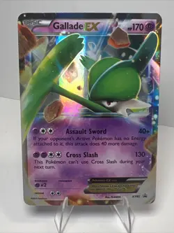 MP Gallade EX XY45 Holofoil XY Promos AUTHENTIC Pokemon Card - Image 1