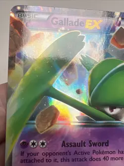 MP Gallade EX XY45 Holofoil XY Promos AUTHENTIC Pokemon Card - Image 4