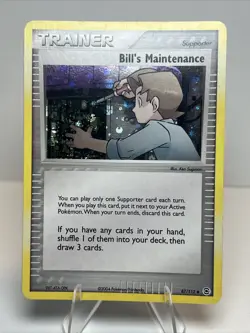 LP- Bill's Maintenance 87/112 Reverse Holo FireRed & LeafGreen Pokemon Card - Image 1