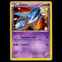 Latios | 30/30 | Pokemon, XY Trainer Kit, Holo Card - Image 1