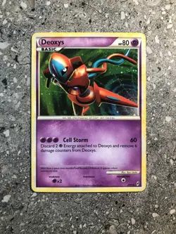 Pokemon TCG Cards Deoxys 2/95 Call of Legends Holo Rare NM - Image 1