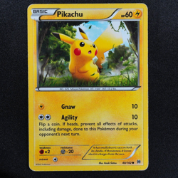 Pokemon Card Pikachu 48/162 Nintendo 2015 HP60 Basic English F5276 - Image 2