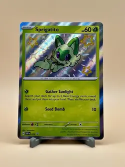 Sprigatito 076 SV: Scarlet & Violet Promo Cards Promo Holofoil NM - Image 1