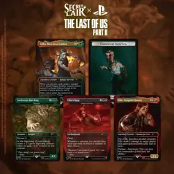 MTG Secret Lair The Last of Us Part II Playstation Non-Foil - New/Sealed - Image 2
