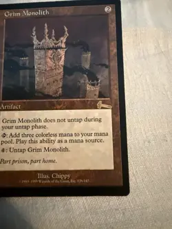 mtg grim monolith urza's legacy - Image 3
