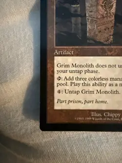 mtg grim monolith urza's legacy - Image 4