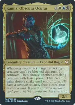 MTG Streets of New Capenna Commander - Kamiz, Obscura Oculus (Foil) - Image 1