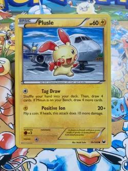 Plusle 39/108 Common Dark Explorers Pokemon TCG - Image 1