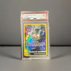 PSA 9 Mew GG10 Crown Zenith Galarian Gallery Full Art Holo Pokemon Card Mint - Image 1