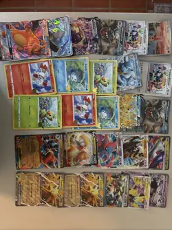 Pokemon 54 Card Lot : OVERSIZED Jumbo Ultra RARE Cards As Shown - Image 1