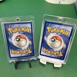 Pokemon Latias EX Delta Species Holo Rare 8/113 and POP 7 3/17 Holo + Mag Case - Image 2