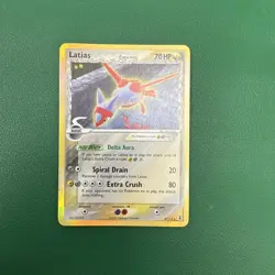 Pokemon Latias EX Delta Species Holo Rare 8/113 and POP 7 3/17 Holo + Mag Case - Image 3