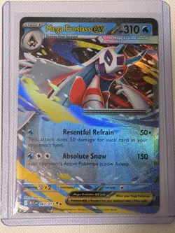 Pokemon Mega Froslass Ex 047/217 Mega Evolutions Ascended Heroes NM - Image 1
