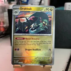 Pokemon TCG Drakloak 072/131 Master Ball Reverse Holo Prismatic Evolutions - Image 1