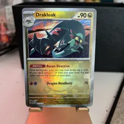 Pokemon TCG Drakloak 072/131 Master Ball Reverse Holo Prismatic Evolutions - Image 2