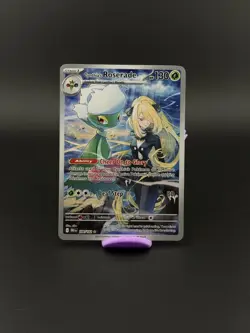 Pokemon Cynthia's Roserade 184/182 Destined Rivals NM - Image 1