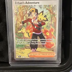Pokemon Ethan's Adventure 236/182 Destined Rivals Holo Special Illustration Rare - Image 1