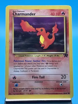 Charmander Pokemon TCG Team Rocket 50/82 MP - Image 1