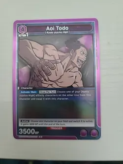 Aoi Todo Foil Jujutsu Kaisen UEX02BT/JJK-2-010 NM Union Arena - Image 1