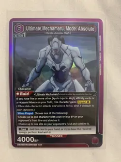 Union Arena Ultimate Mechamaru, Mode: Absolute Jujutsu Kaisen UEX02BT/JJK-3-027 - Image 1