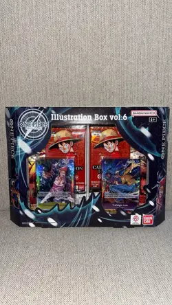 Bandai One Piece Card Game Illustration Box vol.6 English Sealed Promo Booster - Image 1