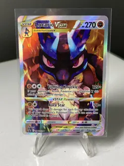 Lucario VSTAR SWSH291 SWSH: Sword & Shield Promo Cards Holo - Image 1