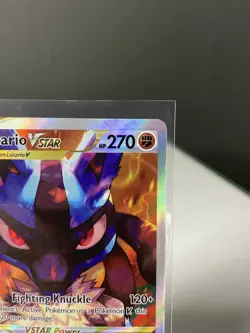 Lucario VSTAR SWSH291 SWSH: Sword & Shield Promo Cards Holo - Image 3