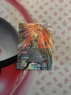 Gogeta FB09-122 Secret Rare ⭐ Alternate Art Dual Evolution Dragon Ball Card - Image 2
