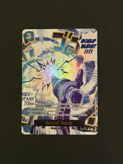 Boeuf Burst OP12-060 One Piece Card Game – Alternate Art Super Rare – NM - Image 1