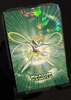 Rare Pokemon Halloween Full Art Deoxys Card Database Low Pop Card 🎃 - Image 1