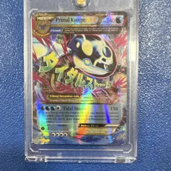 Primal Kyogre EX Ultra Rare Full Art Holo 55/160 XY Primal Clash Pokemon Card - Image 1