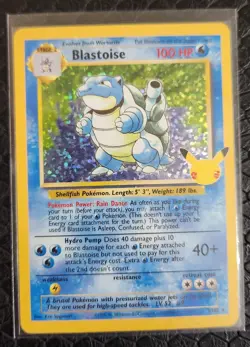 Blastoise 2/102 Holo Celebrations 25th Anniversary Pokemon Card Rare - Image 1