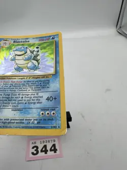 Pokemon 1999 Blastoise Base Set Card 2/102 Collectible Card - Image 5