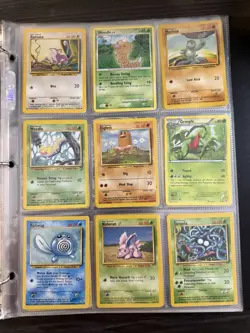 Vintage Pokemon Card Binder Collection Lot Of 72 Mewtwo Shadowless Delta HP/DMG - Image 4