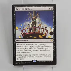 MTG Magic the Gathering Card 117/279 Revel in Riches IxaIan LP - Image 1