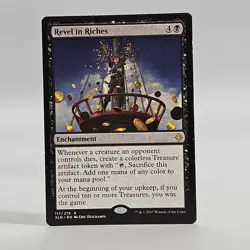 MTG Magic the Gathering Card 117/279 Revel in Riches IxaIan LP - Image 2