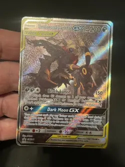 Pokemon Umbreon & Darkrai GX TAG TEAM Promo Holo SM241 Sun & Moon Promos Card - Image 1