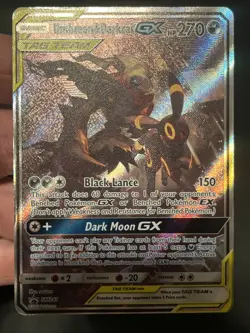 Pokemon Umbreon & Darkrai GX TAG TEAM Promo Holo SM241 Sun & Moon Promos Card - Image 4