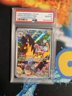 PSA 10 Iono's Kilowattrel 163/159 Journey Together GEM MINT Pokemon Card - Image 1