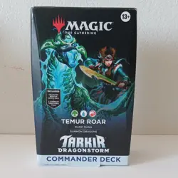 Tarkir: Dragonstorm Commander Deck - Temur Roar MTG Brand New Sealed - Image 1