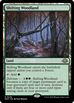 🧙Shifting Woodland R 0228 Modern Horizons 3 MH3 MTG - Image 1