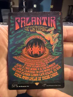 Palantir of Orthanc (Borderless Poster) Lord of the Rings Regular 749 NM - Image 1