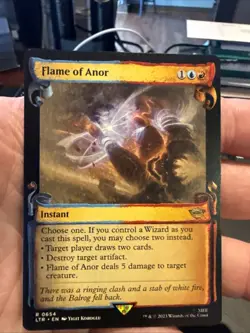 Flame of Anor (Showcase Scrolls) Lord of the Rings Regular 654 NM - Image 1