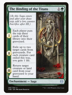 The Binding of the Titans - THB (x4) PLAYSET MtG Magic the Gathering - Image 1