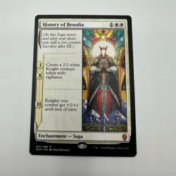 History of Benalia MTG Dominaria NM Magic Regular - Image 1